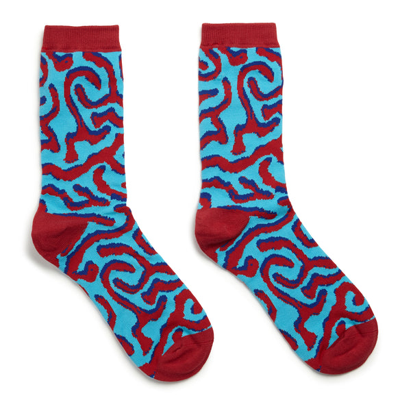 Architecture Socks: Vermiculated Rustication