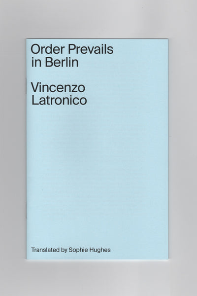 Order Prevails in Berlin