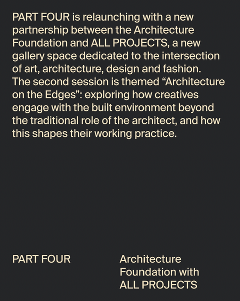 Part Four - Architecture on the Edges